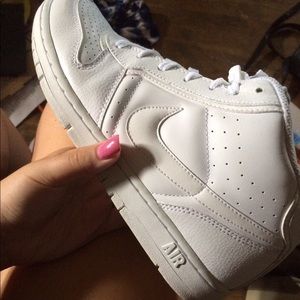 White Air Force 1s